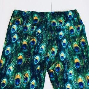 Peacock leggings